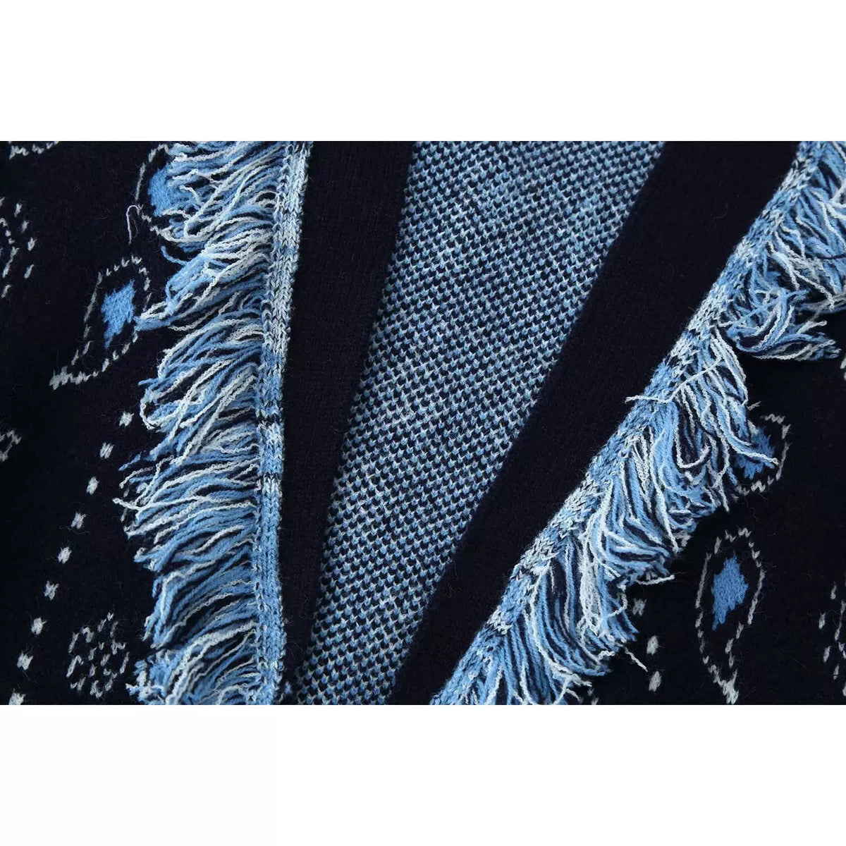 Fringe trim, close-up