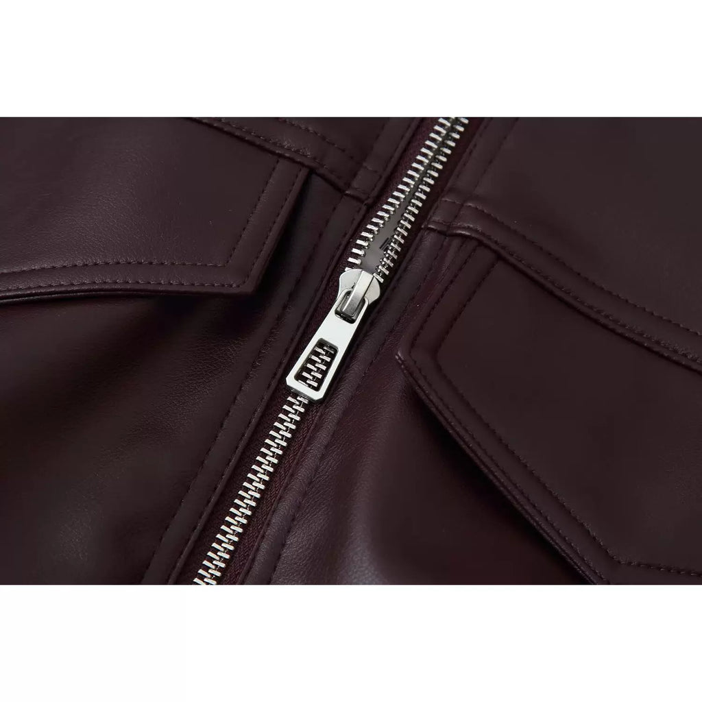 Chest pocket and zip, close-up